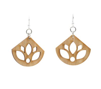 Lotus Bamboo EARRINGS #962