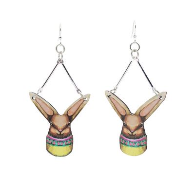 Easter Bunny Egg EARRINGS #1644