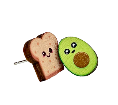 Avocado Toast STUD EARRINGS #3102