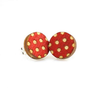 Polka Dot Stud EARRINGS #3013