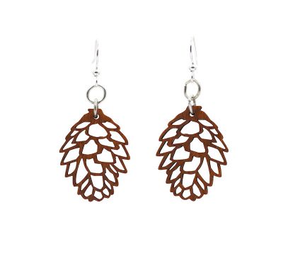 Pine Cone Earrings #1585