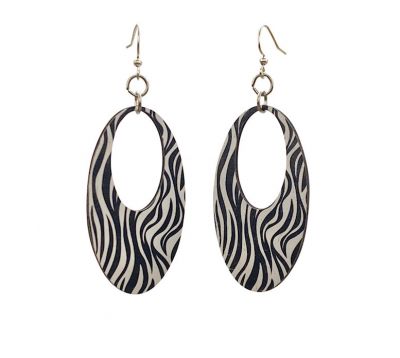 Zebra Print EARRINGS # T140