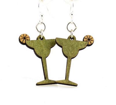 margarita wood earrings