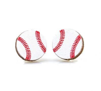 Baseball Stud EARRINGS #3068