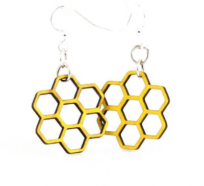 Yellow honeycomb blossoms