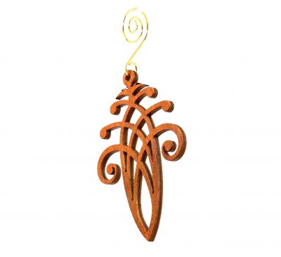 Fancy En laced Acorn Ornament # 9999