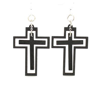 Traditional Cross EARRINGS #1498