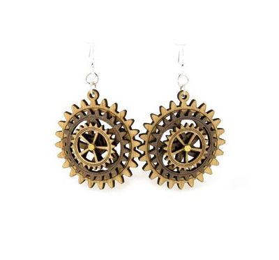 Kinetic Gear EARRINGS 5004C