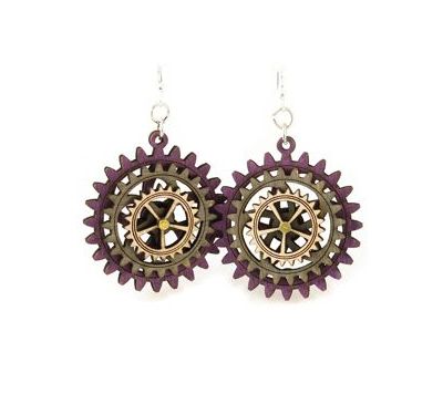 Kinetic Gear EARRINGS 5004G