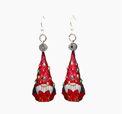 CHRISTMAS Gnome Earrings #1714