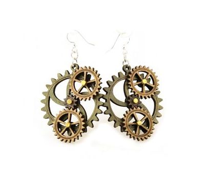 Kinetic Gear EARRINGS 5005F