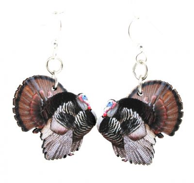 Wild Turkey EARRINGS #1547