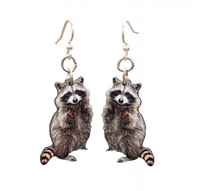 Raccoon EARRINGS #1727