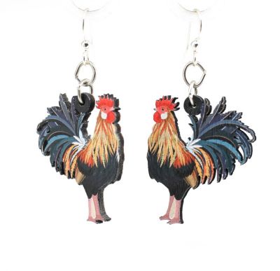 Rooster EARRINGS #1361