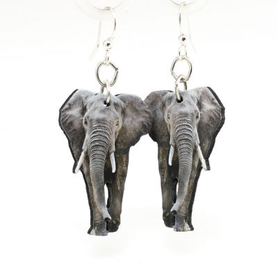 African Elephant EARRINGS #1532