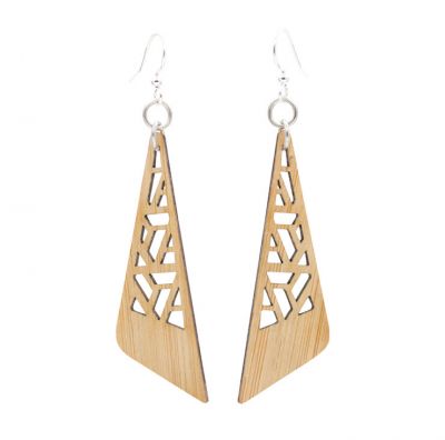 Zetangle Bamboo EarrINgs #972