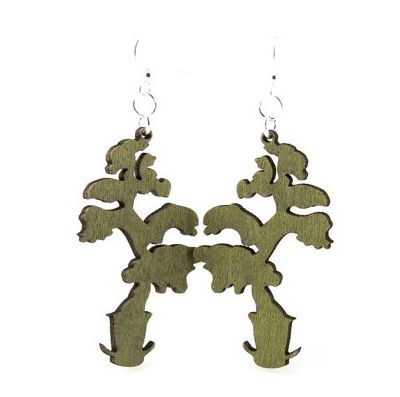 Elongated Bonsai EARRINGS # 1089