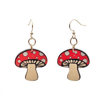 Mushroom EARRINGS #1289