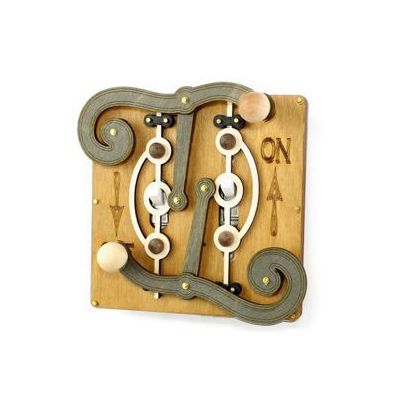 Double Fulcrum Switch Plate 8006C Tan