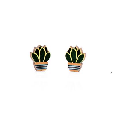 Succulent Stud EARRINGS #3042