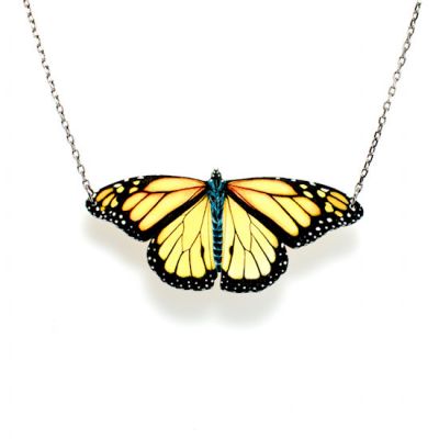 Monarch Butterfly NECKLACE #6102