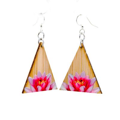 PINnacle Lotus Bamboo EarrINgs #979