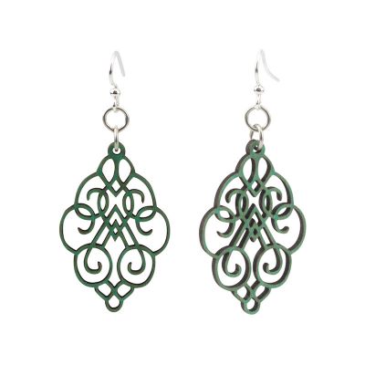 Arabesque Scroll EarrINgs #1618