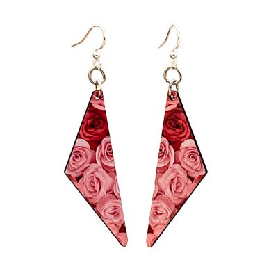 Floral Rose Earrings #1669