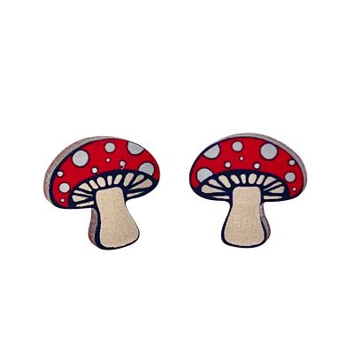 Mushroom STUD EARRINGS #3045