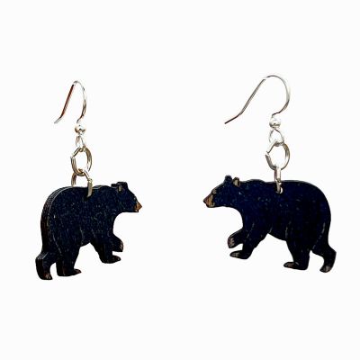 Black Bear Earrings #1734