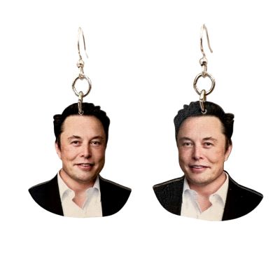 Elon Musk EARRINGS #T259