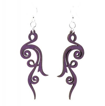 Small Scroll EARRINGS # 1027