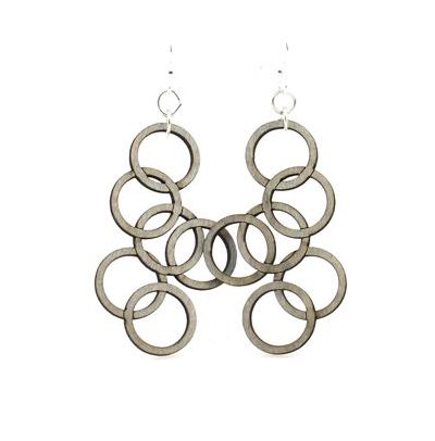 Interlocking Circle EARRINGS # 1123