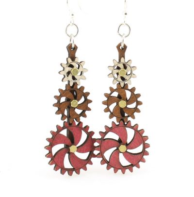 Kinetic Gear EARRINGS 5009C