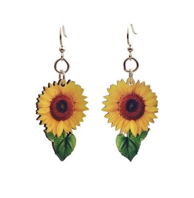 Vibrant Sunflower EARRINGS #1688