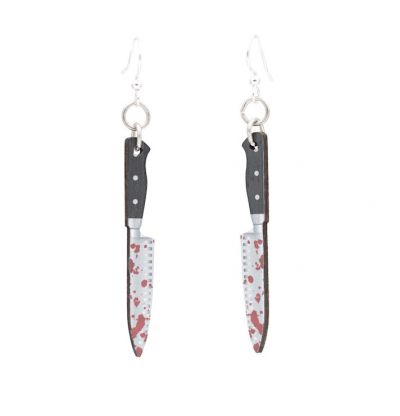 Halloween Chef's Knife EARRINGS #1662