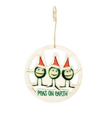 Peas on Earth Ornament #9970