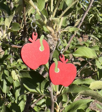 Teacher's Apple EARRINGS # 1180