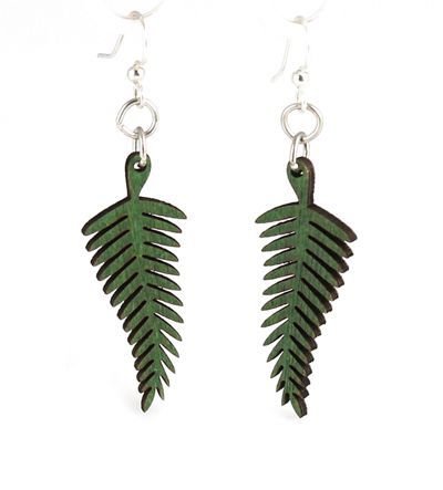 Solid Fern EARRINGS #1485