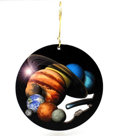 SOLAR System Round Ornament #9984