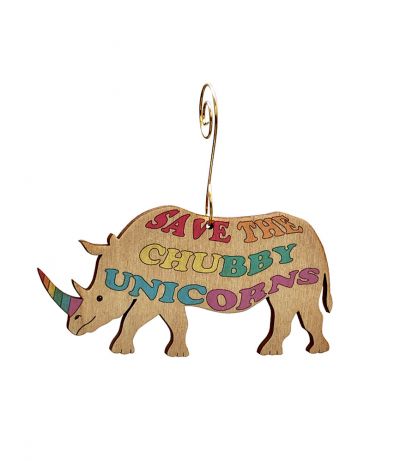 Rhino Ornament #9896