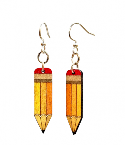 PENCIL Earrings #1713