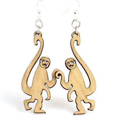 Monkey EARRINGS # 1116