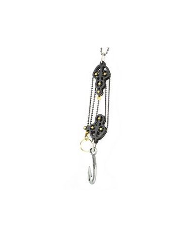 Block and Tackle Pulley Hook NECKLACE 7004E