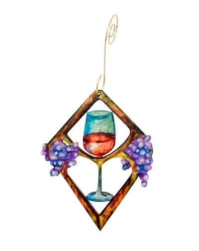 Heart in Wine Ornament #9967