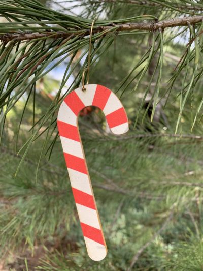 Candy Cane Ornament