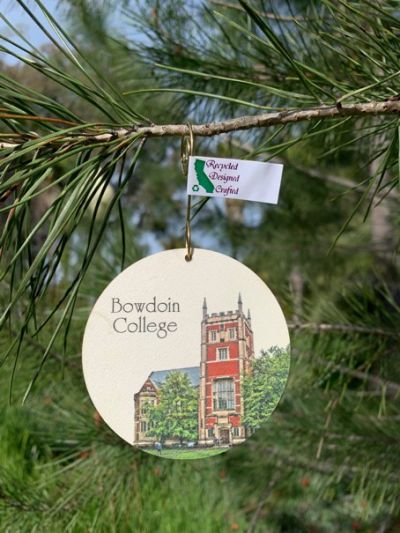 Bowdoin College Sample Ornament