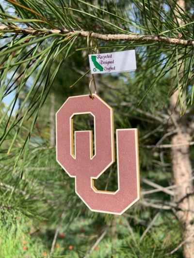 OU Logo Sample Ornament