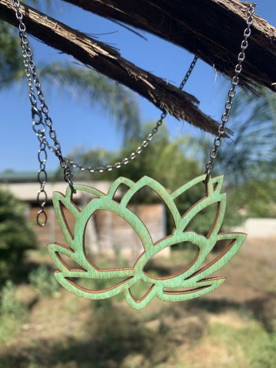 Lotus NECKLACE #6126