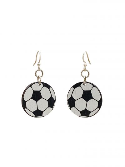 Soccer Ball EARRINGS # 1370